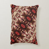 木調と汚れによる形状の反復 アクセントクッション (裏面(縦))