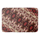 木調と汚れによる形状の反復 バスマット (正面)