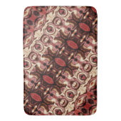 木調と汚れによる形状の反復 バスマット (正面縦)