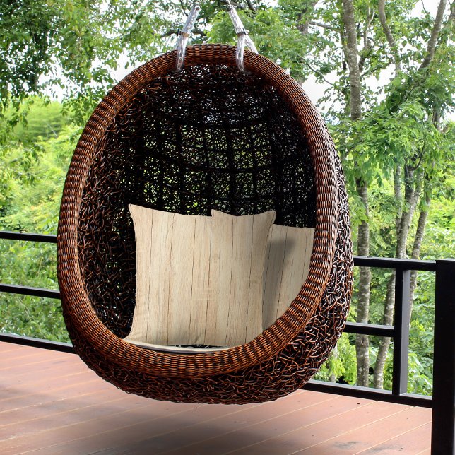 木調素朴自然屋外枕 アウトドアクッション (クリエイターアップロード済み)