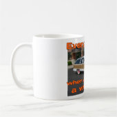 木質のマグによってよくして下さい コーヒーマグカップ (左)