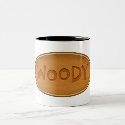 木質二調コーヒーマグ ツートーンマグカップ (中央)