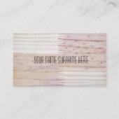 木質工業用感じ名刺 名刺 (正面)