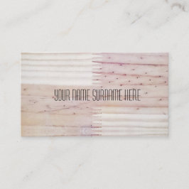 木質工業用感じ名刺 名刺