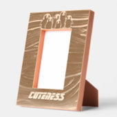 木質 レーザー彫刻フレーム (左)