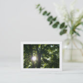 木輝く間の太陽 名刺 (スタンド正面)