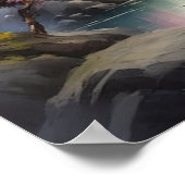 木造のヘブンインザミスト ポスター (角)