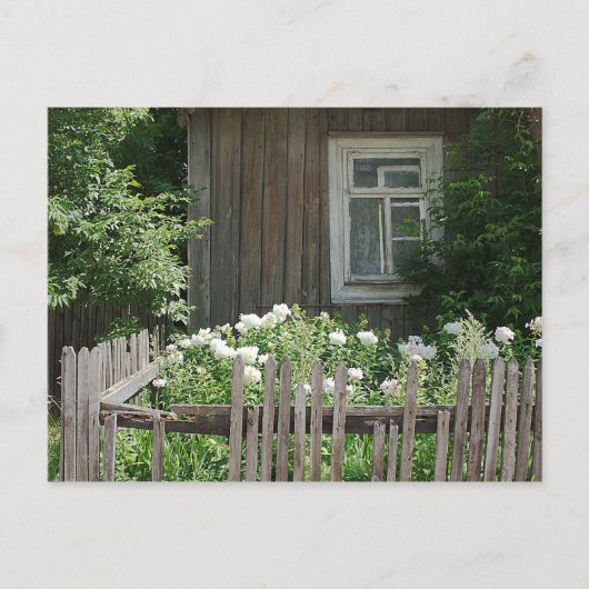 木造の小屋のポストカード ポストカード (正面)