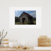 木造の小屋 ポスター (キッチン)