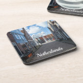 木造の橋を伝統的持つオランダ村 コースター (左側)