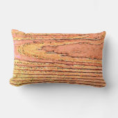 木造の素朴で自然好き ランバークッション (正面)