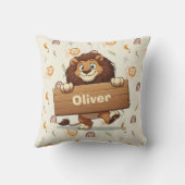 木造よくはしゃぐ名獅子プレート クッション (裏面)