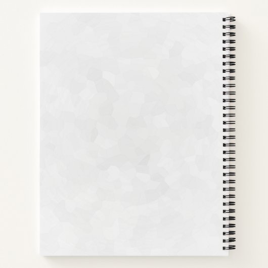 木造エレガント十字架とピンクの花 ノートブック (裏面)