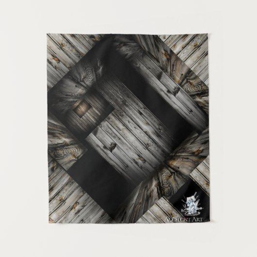 木造カッコいいタペストリ タペストリー (正面)