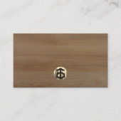 木造スタイリッシュ大工建築 名刺 (正面)