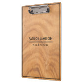 木造デザイン枠付 クリップボード (左)