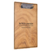 木造デザイン枠付 クリップボード (右)