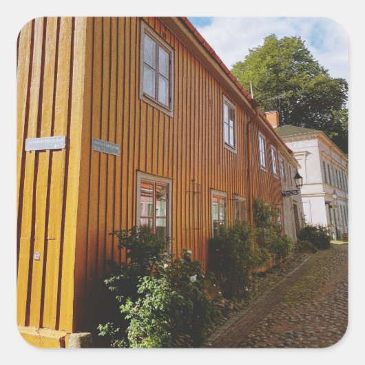 木造ノラ市 スクエアシール (正面)