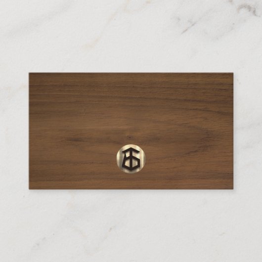 木造モダン大工建築 名刺 (正面)