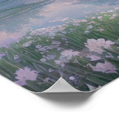 木造威厳のあるの寺の魅力的オーラ ポスター (角)