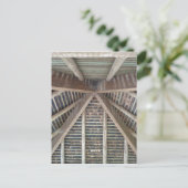 木造屋根の内側 ポストカード (スタンド正面)