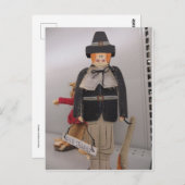 木造巡礼者 ポストカード (正面/裏面)