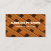 木造木木工大工建築 名刺 (正面)