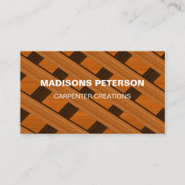 木造木木工大工建築 名刺