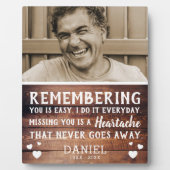 木造素朴家族記念写真 フォトプラーク (正面)