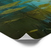 木造船の休憩所 ポスター (角)