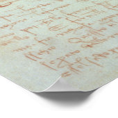 木造軸組の鋳造勉強 ポスター (角)