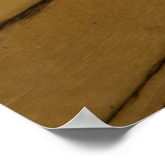 木造飛行機プロペラ ポスター (角)