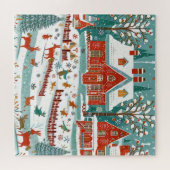 木造魅力的住宅 ジグソーパズル (横)