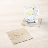 木造 スクエアペーパーコースター (インサイチュ)