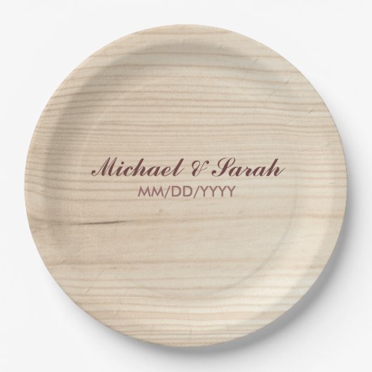 木造 ペーパープレート (正面)