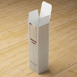 木造 ワインギフトボックス