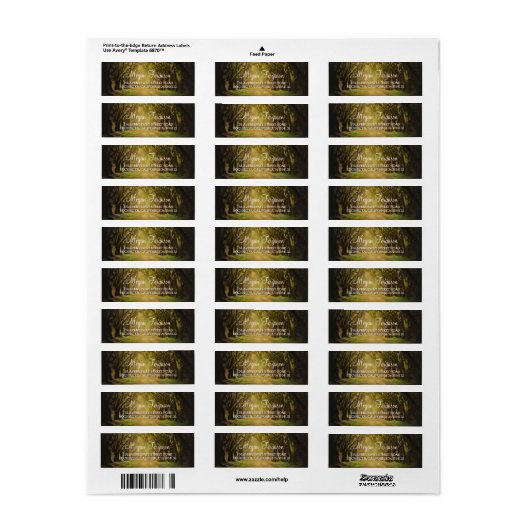 木道結婚路 ラベル (フルシート)