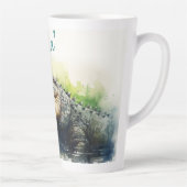 「木釈迦」 カフェラテマグ (右)