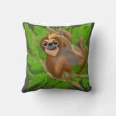 木間抜けにリラックス浮かぶ クッション (裏面)