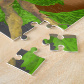 木間抜けにリラックス浮かぶ ジグソーパズル (側面)