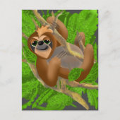 木間抜けにリラックス浮かぶ ポストカード (正面)