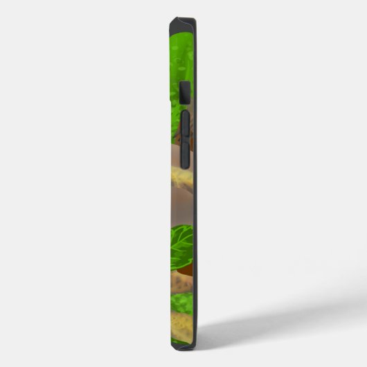 木間抜けにリラックス浮かぶ Case-Mate iPhoneケース (裏面 / 左)