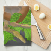 木間抜けのリラックスキッチンタオルでこぼこ キッチンタオル (四つ折り)