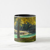 木陰コーヒーマグの下の場所 マグカップ (中央)