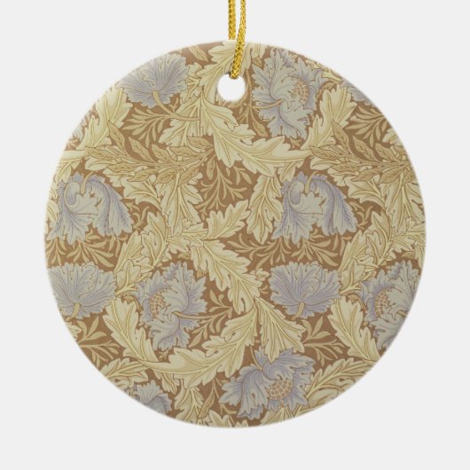 「木陰」の壁紙のデザイン セラミックオーナメント (正面)
