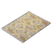 「木陰」の壁紙のデザイン ノートブック (左側)