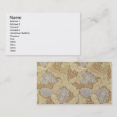 「木陰」の壁紙のデザイン 名刺 (正面/裏面)