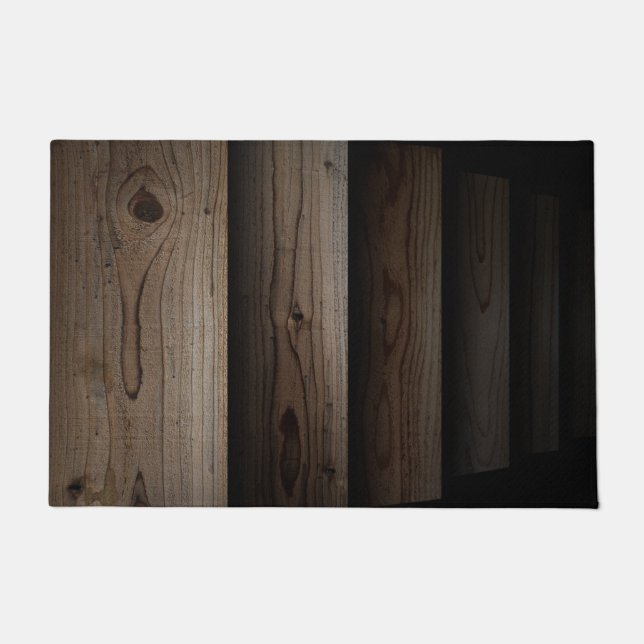 木階段の迷惑敷物 |階段のフロアマット ドアマット (正面)