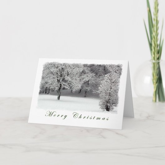 木雪メリークリスマス シーズンカード (正面)