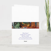 木霊 – フェアリー・アート・グリーティング・カード カード (裏面)